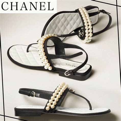 chanel sandals outlet|Chanel sandals for women.